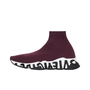 Balenciaga Speed Graffiti Purple Women's