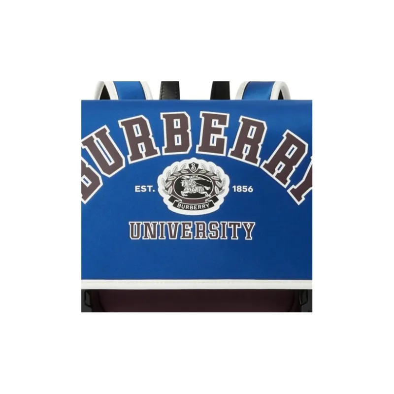 Burberry Polyamide Backpack Kids' Blue Black-4