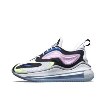 Nike Air Max Zephyr Cushioned Slip Resistant Low Top Casual Shoes Women's White Purple Black