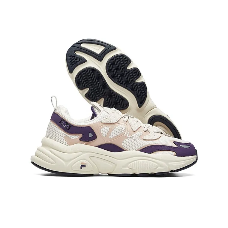 FILA Mars Retro White/purple/pink Women's-4