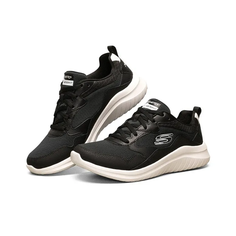 Skechers Ultra Flex 2.0 Running Shoes Black/White Women's-2