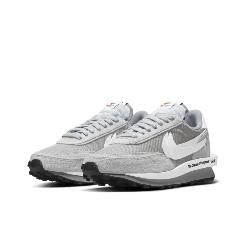 Nike Ld Waffle Sf Sacai Fragment Grey-2