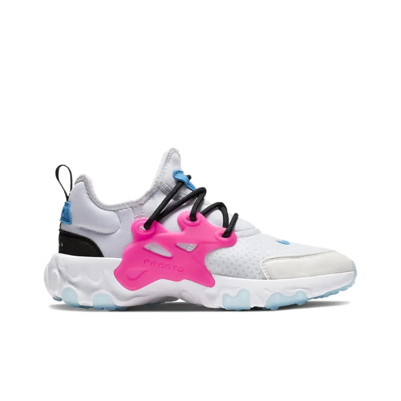 Nike React Presto White Hyper Pink Photo Blue GS-1