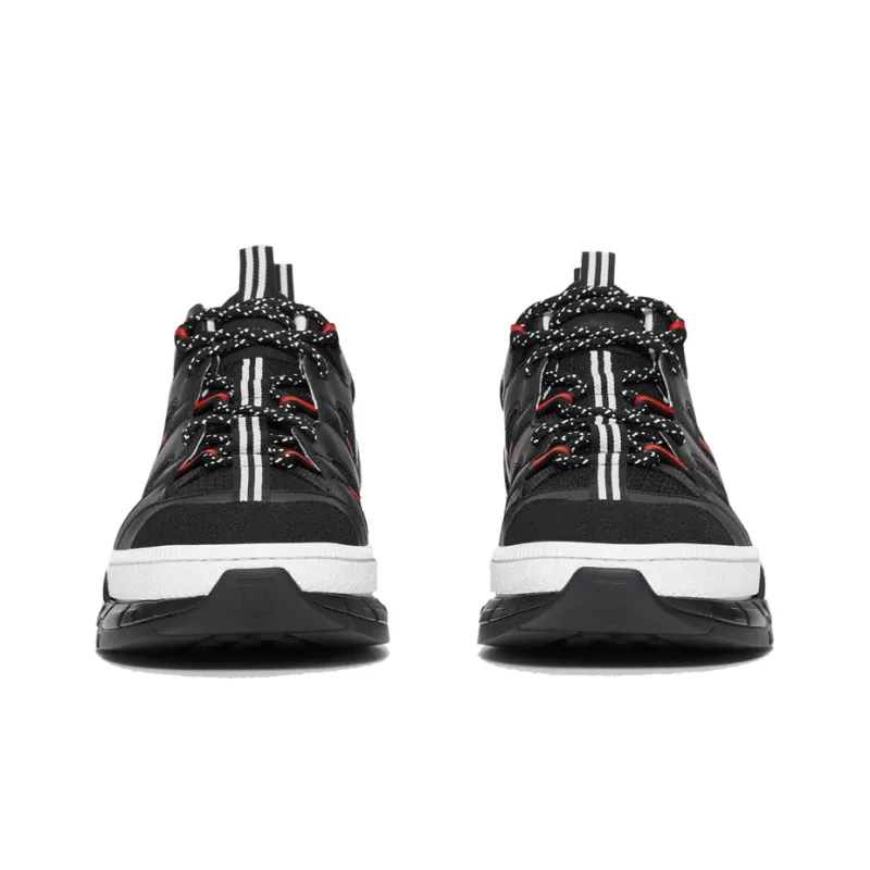 Burberry Mesh Nubuck Union Black Red-3