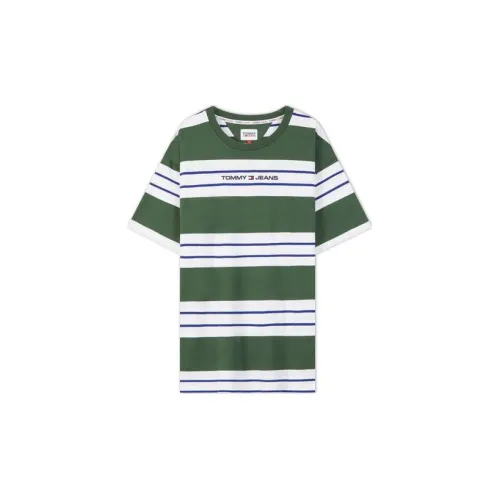 Tommy Hilfiger T-Shirts Men Green/White Multicolor L2M