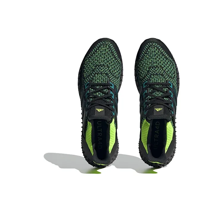 Adidas Ultra 4D Black Lucid Lemon-4