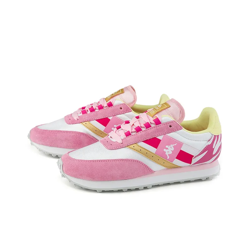 Kappa Cushioning, Slip Resistant, And Abrasion Resistant Low Top Casual Shoes Women's Pink-2