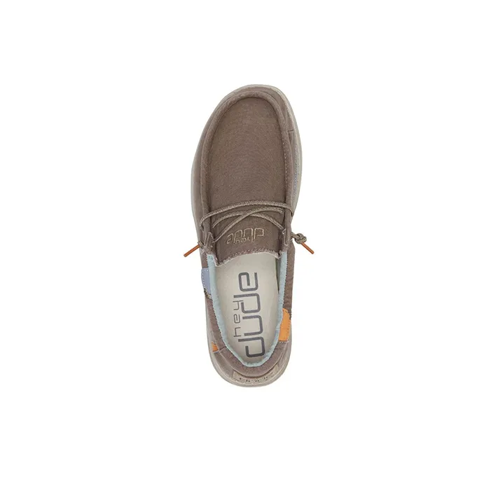 Heydude Casual Shoes Men Low-Top Walnut-3