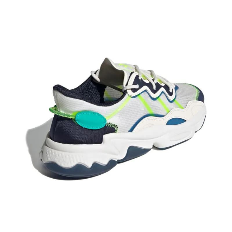 Adidas Ozweego Core White Signal Green-3