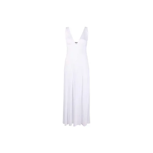 EMPORIO ARMANI Sleeveless Dresses Women's White