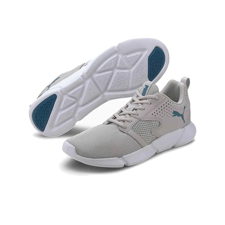 PUMA Interflex Softfoam Modern Low top Running Shoes Grey/White-4