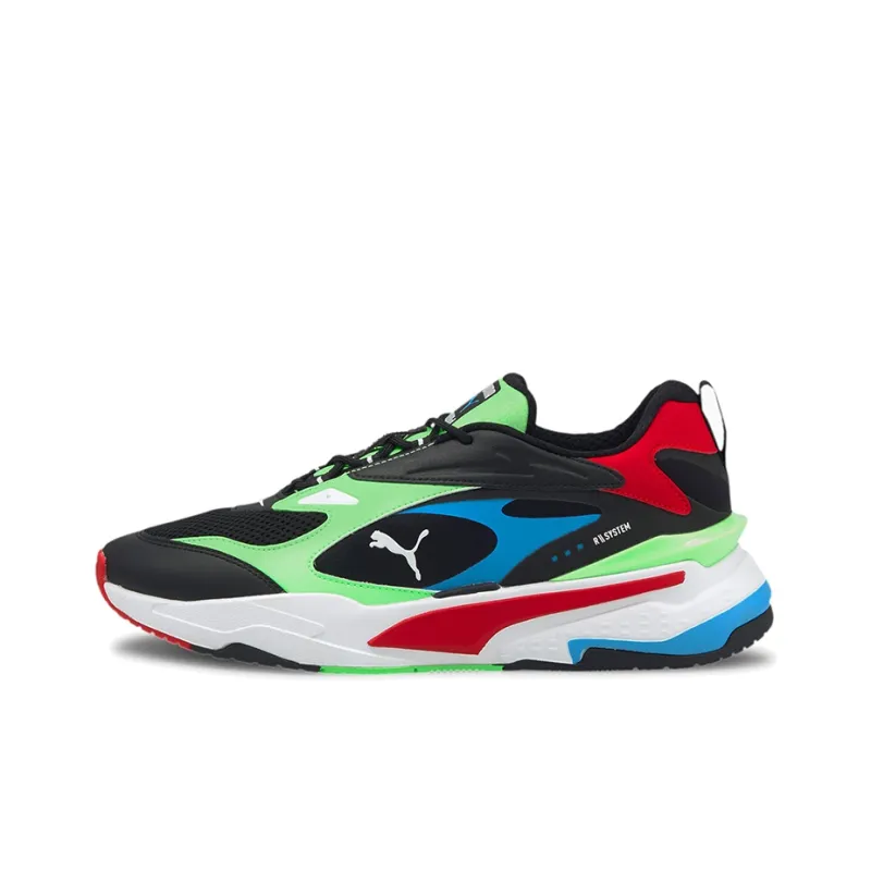 PUMA RS Fast Black Elektro Green-0
