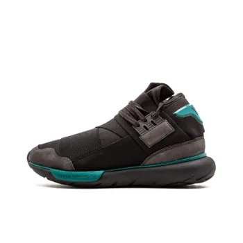 Y 3 Qasa High Charcoal Black