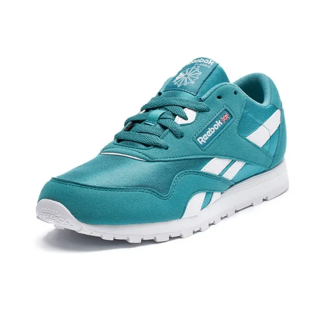 Reebok Classic Nylon Casual Shoes Women's Low-Top Blue-2