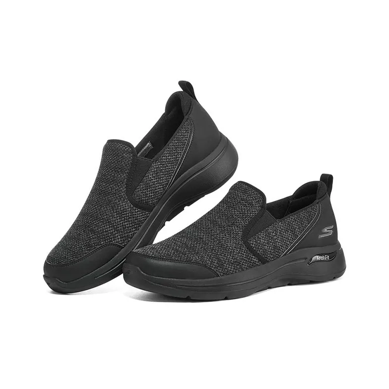 Skechers Go Walk Arch Fit Low top Loafers Black-2
