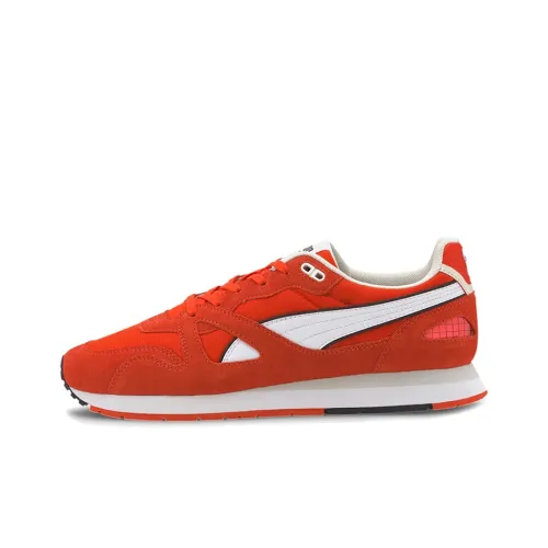 PUMA Mirage Casual Shoes Women's Low-Top Orange/White
