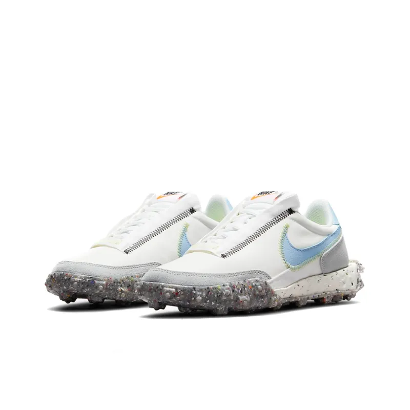 Nike Waffle Racer Crater Summit White Aluminum Women's-2