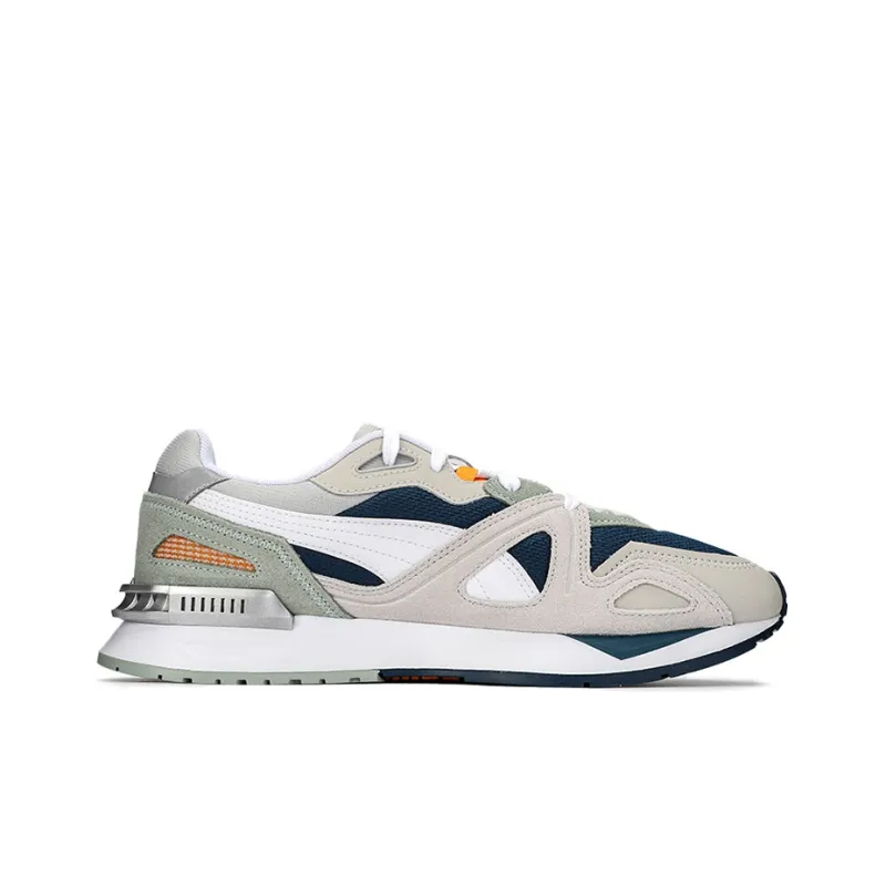 PUMA Mirage Mox Suede Running Shoes Grey/Blue-1