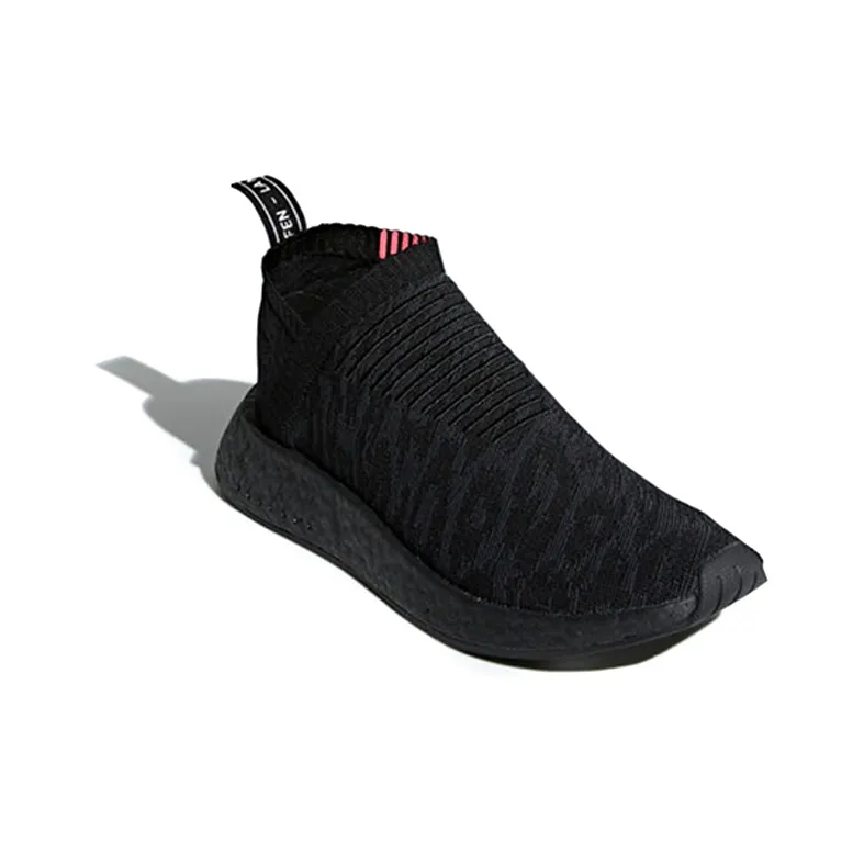 Adidas Originals Nmd CS2 Triple Black Shock Pink-2