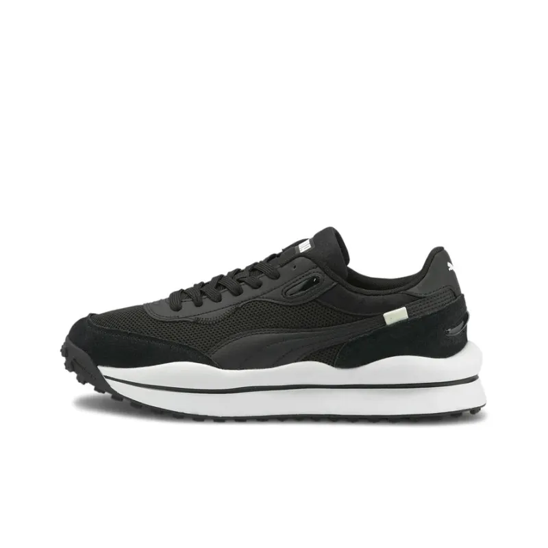PUMA Style Rider Clean 'Black White'-0