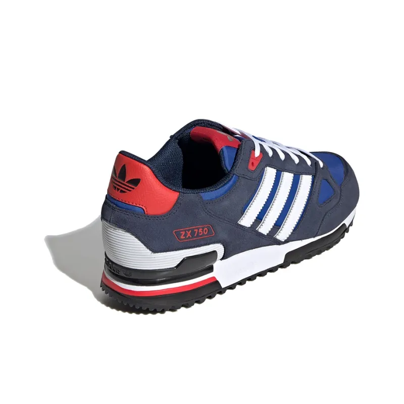 Adidas Originals Zx 750 Blue Red-3