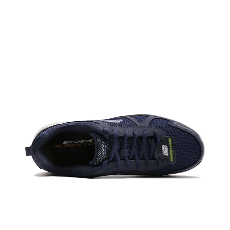 Skechers Track Low Top Running Shoes Navy-2