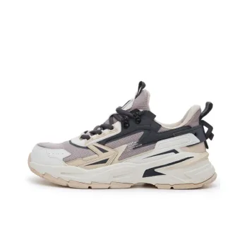 Erke Jing Hong 2.0 Xinyang Low Top Sports Casual Shoes Men's Sandalwood Gray