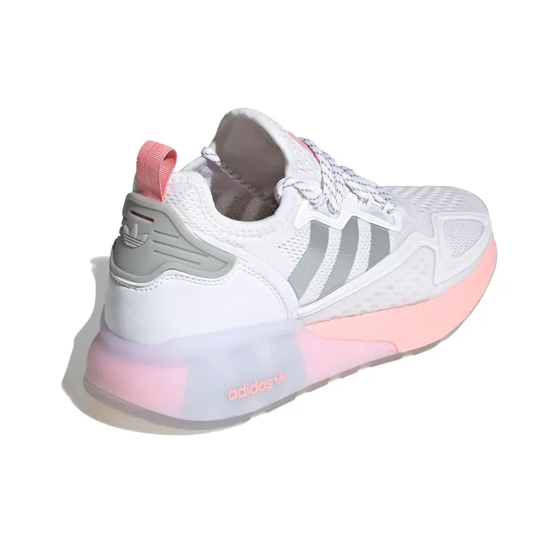 Adidas Zx 2K Boost White Glow Pink Women's-3