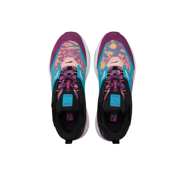 PUMA RS Fast Tie Dye Forever Scuba Blue Byzantium Women's-3