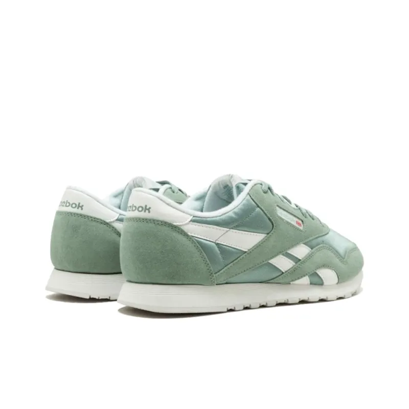 Reebok Classic Nylon Casual Shoes Men Low-Top Green-3