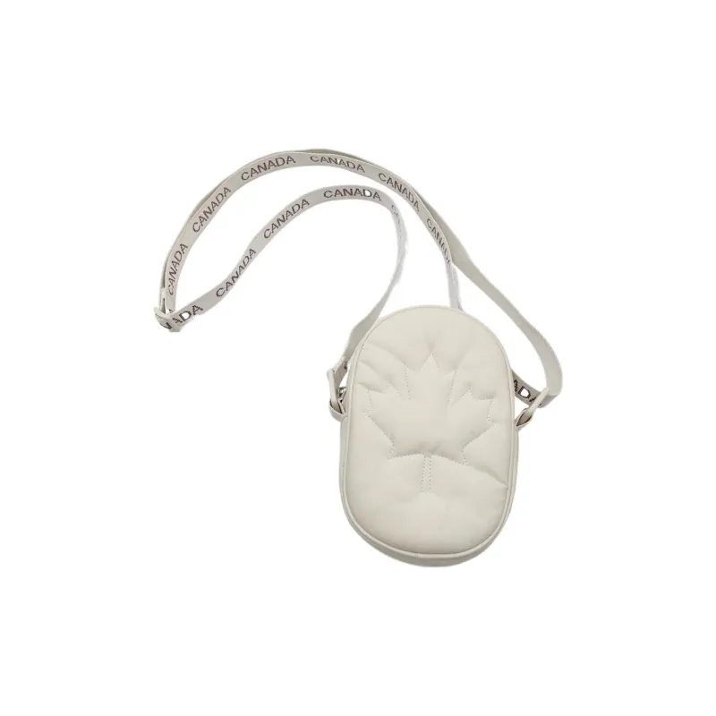 Lululemon Canvas Canvas Bag Shoulder Bag Crossbody Bag Regular Unisex White-2