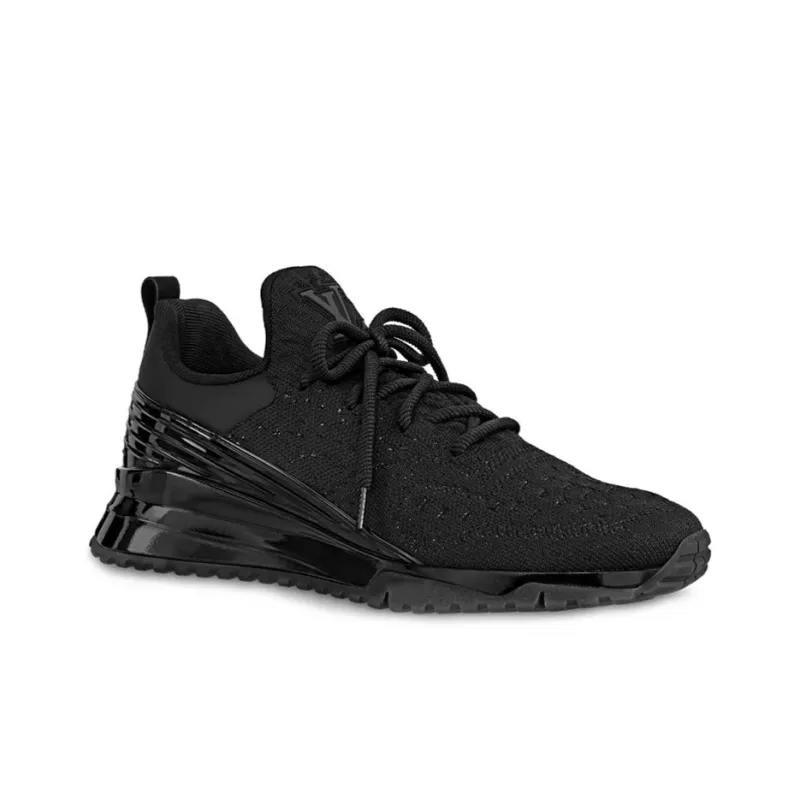 LOUIS VUITTON V.N.R Low Top Sports Casual Shoes Men's Black-1