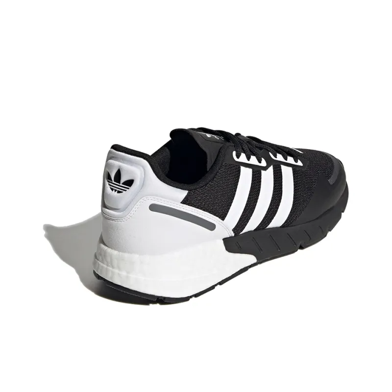 Zx 1K Adidas Originals Boost 'Black White'-3