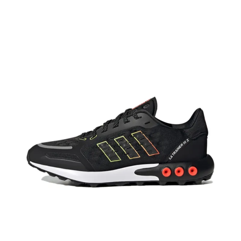 Adidas La Trainer 3 Black Solar Red-0