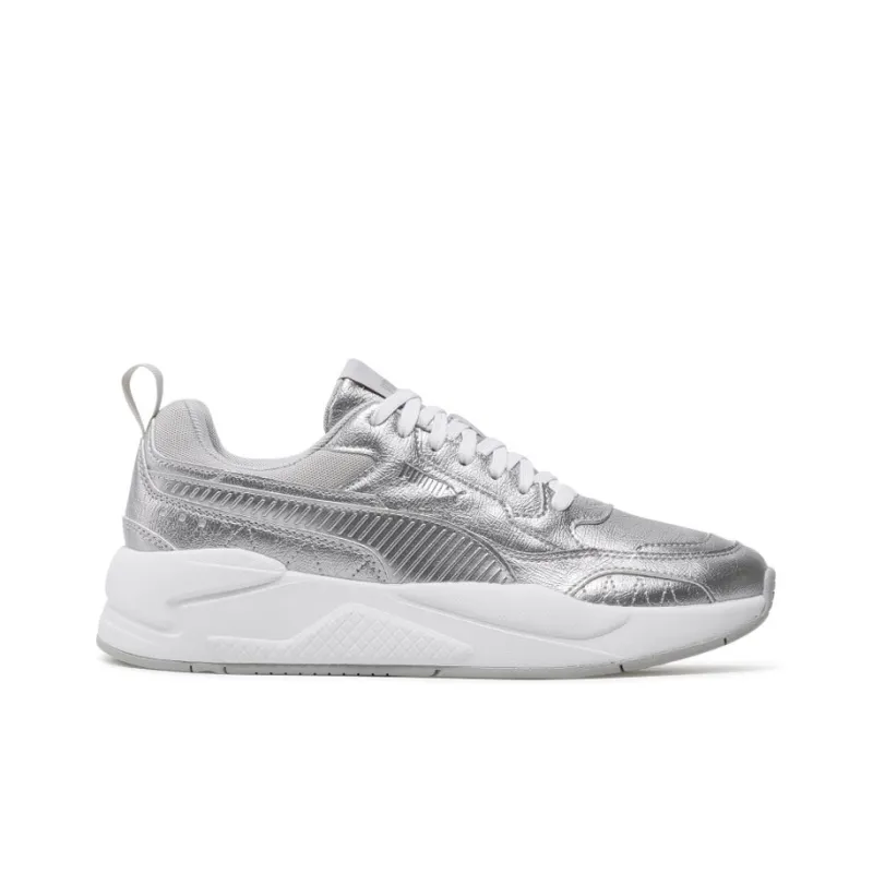 PUMA X Ray2 Square Metallic Tum 'Silver White'-1