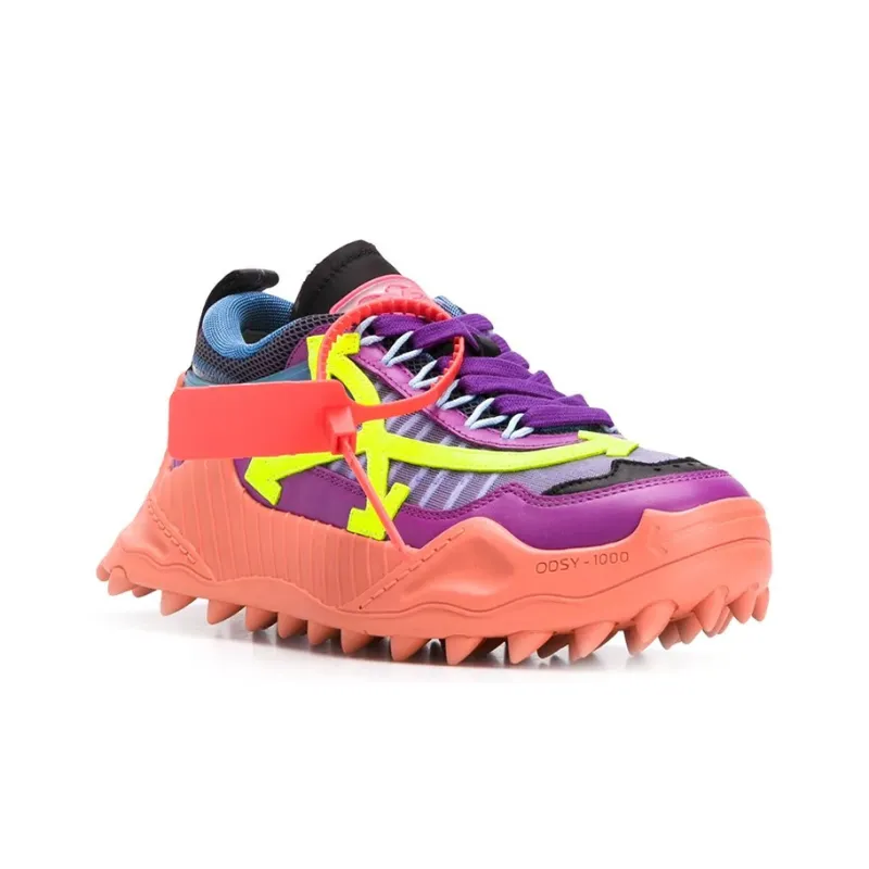 OFF WHITE ODSY 1000 'Violet Yellow' Women's-2