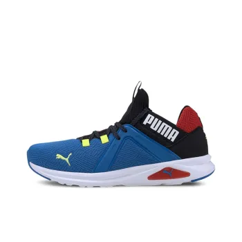 PUMA Enzo 2 Geo Cushioning Anti-Slip And Wear-Resistant Low-Top Casual Shoes Men's Blue Black Red
