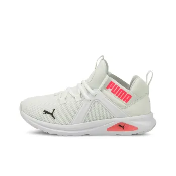 PUMA Enzo 2 Anti-Slip Wear-Resistant Low-Top Casual Shoes Women's White Orange