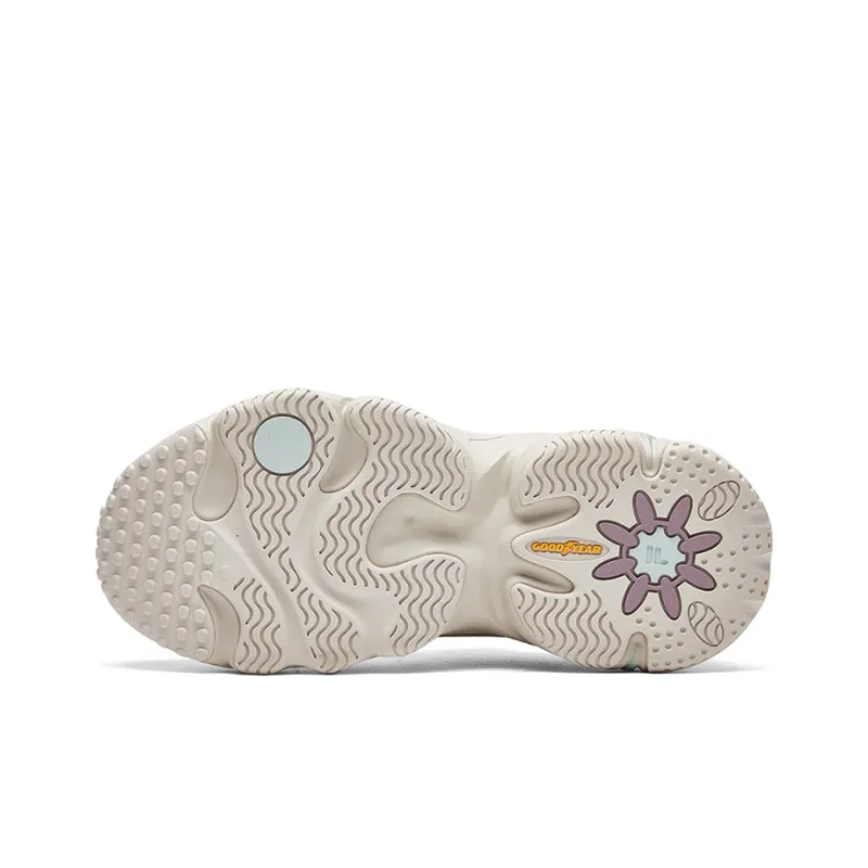 FILA FUSION Ade Marathon Running Shoes 'Beige White' Women's-4