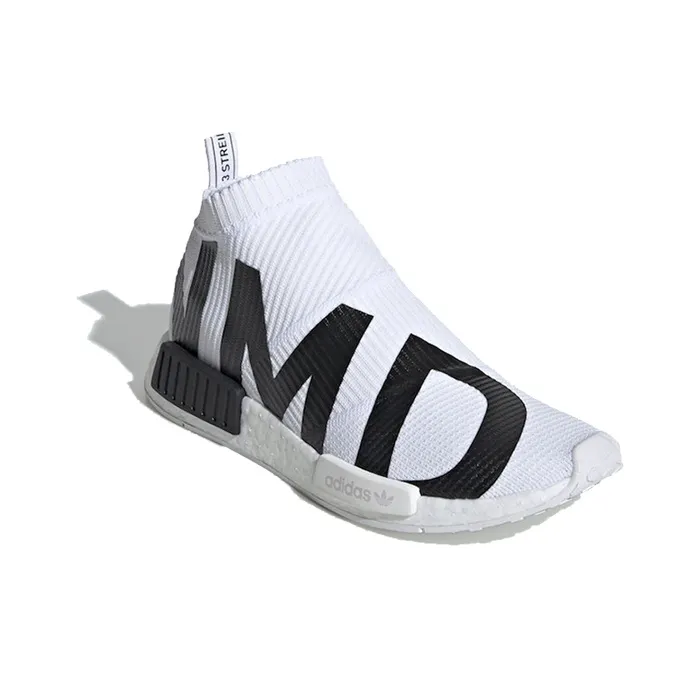 Adidas Nmd CS1 Bold Branding White Black-2