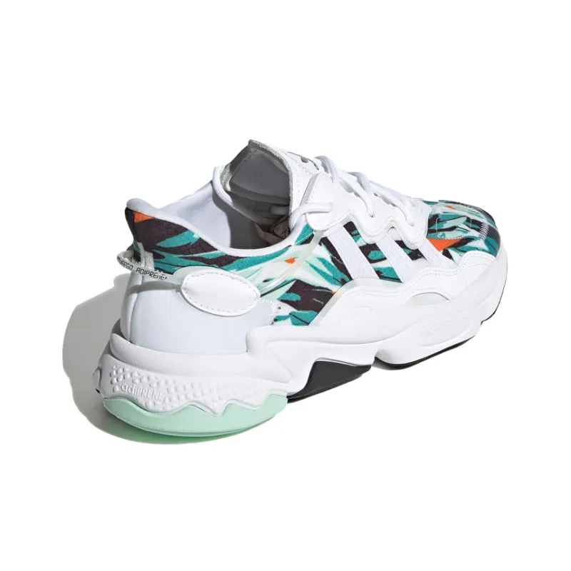 Adidas Ozweego Geometric Jungle Print White-3