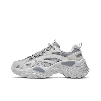 FILA Fishbone Low Top Casual Shoes Women's Antarctic Gray