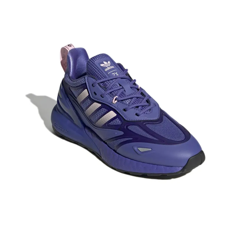 Adidas Zx 2K Boost 2.0 'Purple Silver Metallic' Women's-2