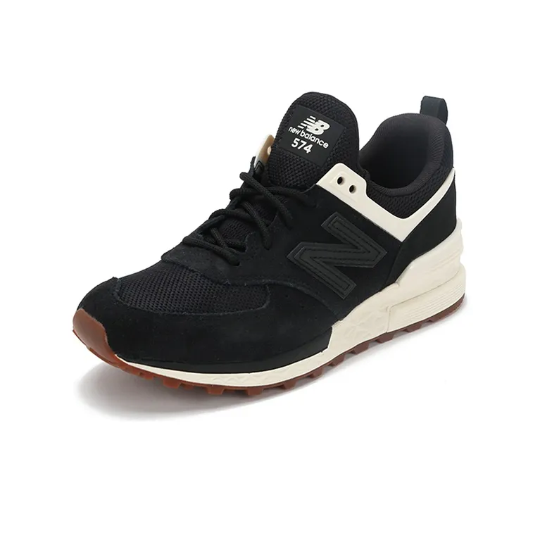 New Balance 574 'Black White Brown' Women's-1