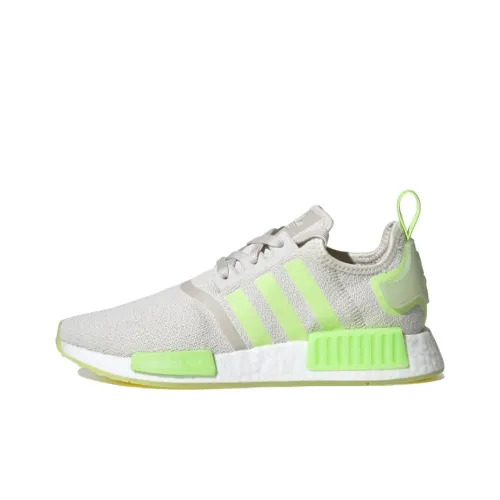 Adidas Originals NMD_R1 Casual Shoes Women's Low-Top Light Green/Gray