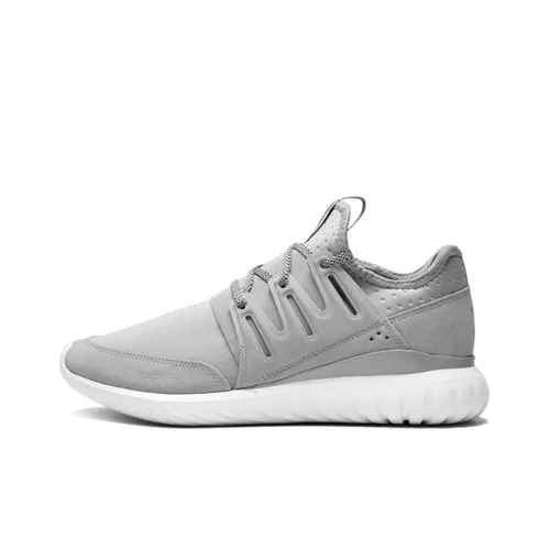 Adidas Tubular Radial Light Grey/Black-Vintage White