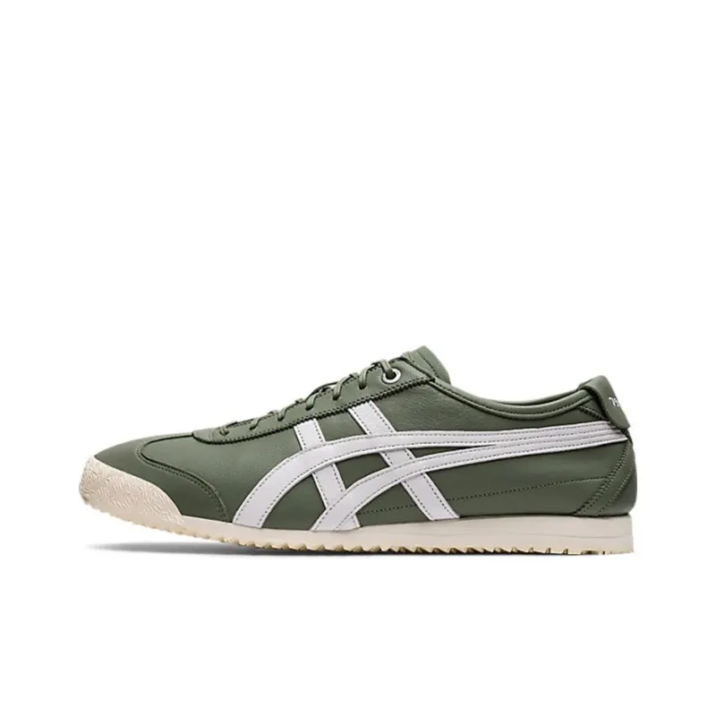 Onitsuka Tiger MEXICO 66 SD Slip Resistant, Abrasion Resistant, Balance, Lightweight Low Top Casual Shoes Unisex Green-0