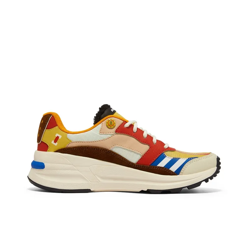 One Piece x Skechers Global Jogger Abrasion Resistant Low Top Casual Shoes Men's Multicolor-1