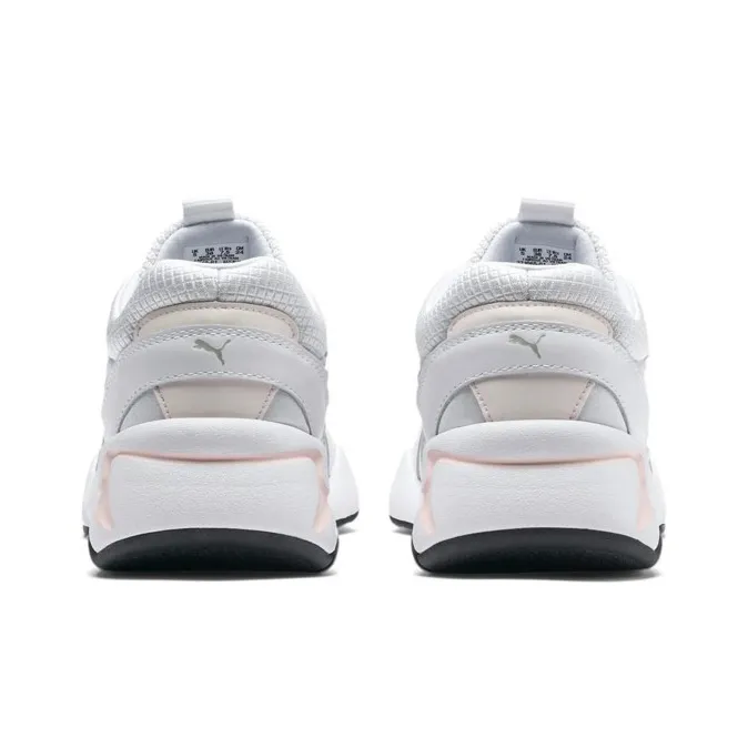 PUMA Nova Gleam Slip-Resistant Cushioning Lightweight Low-Top Casual Shoes Women's Gray Pink White-3