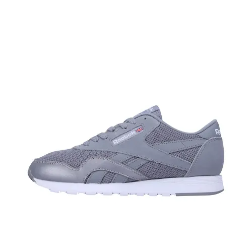 Reebok Classic Nylon Casual Shoes Men Low-Top Gray